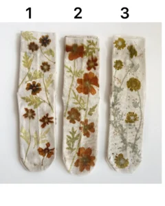 Flower Dyed Socks